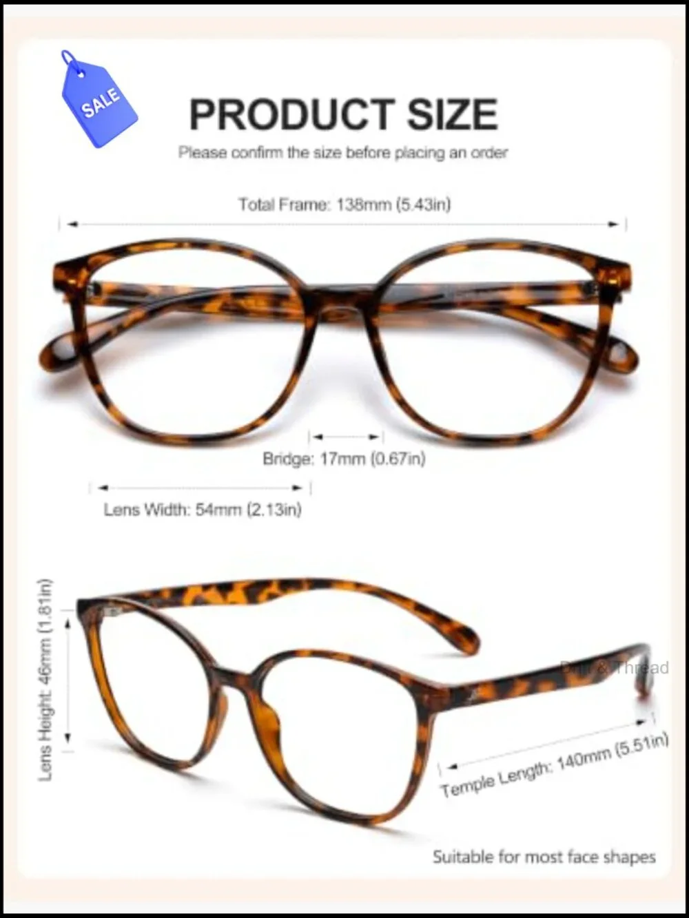 TR90 Blue Light Blocking Glasses UV400 Anti Glare Computer Eyewear